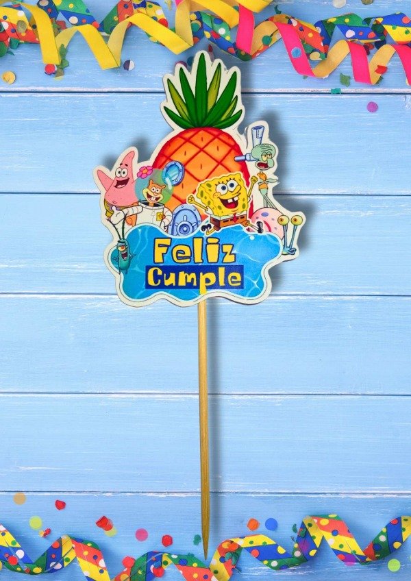 Producto - Topper-Bob esponja