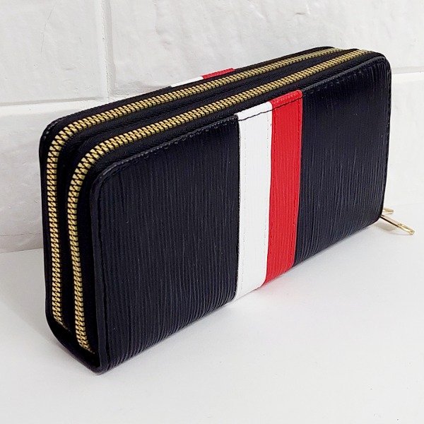 Producto - Billetera Doble Cierre Rayas
