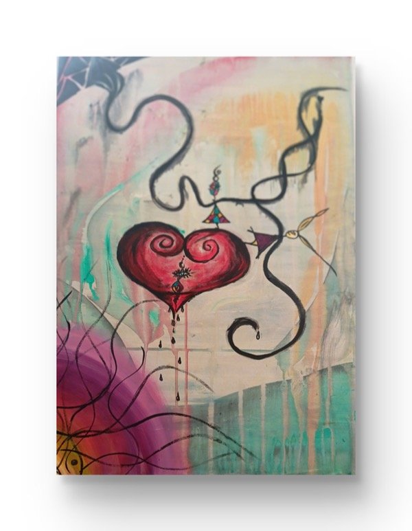 Producto - CORAZÓN  OBRA ORIGINAL - 4