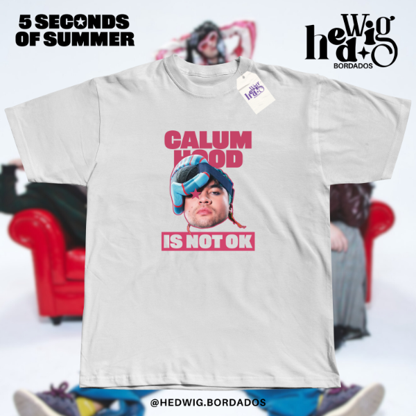 Remera 5SOS calum is not ok - dtf