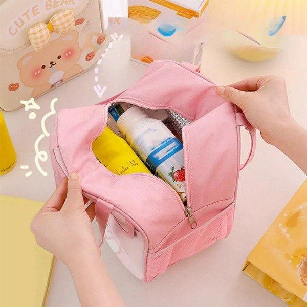 Producto - Lunchera de tela térmica "CUTE RIBBON"