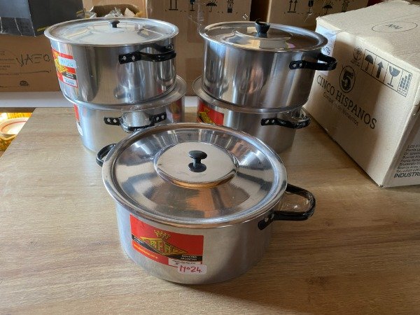 Producto - OLLA ALUMINIO NRO 24 NUEVA. PRECIO POR CADA UNA #11468