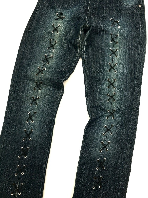 Producto - Eyelet oxide jeans UNISEX - 3