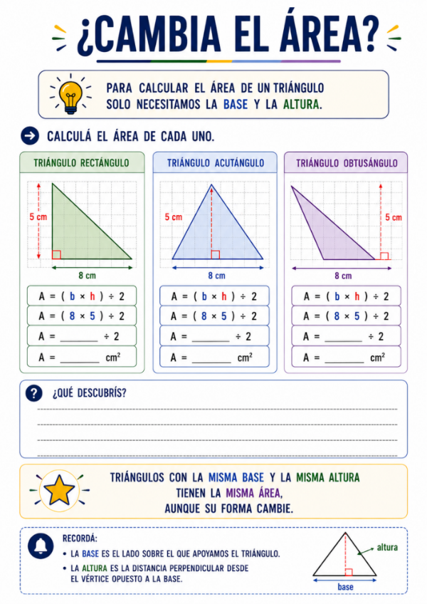 Producto - Perímetro y Área: Fórmulas, equivalencias y resolución de problemas - 14