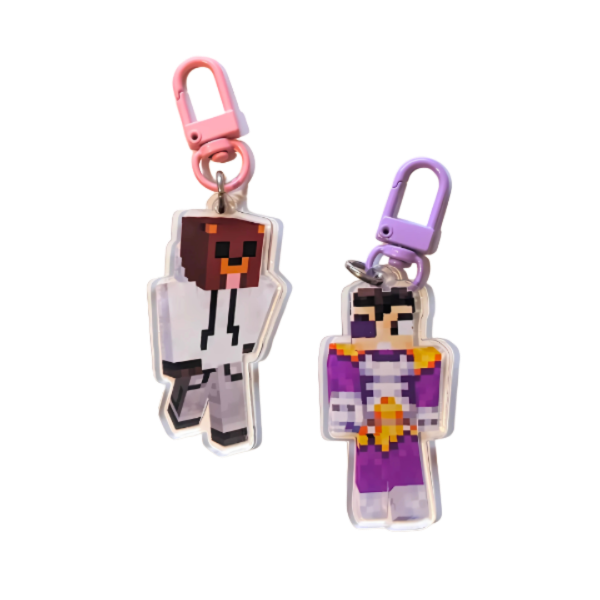 Producto - Rubius y Vegetta - Llaveros