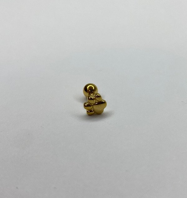 Producto - Barbell huella dorado