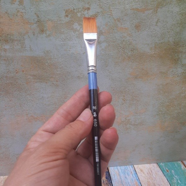 Producto - Pincel de cerda sintética CHATO N 16