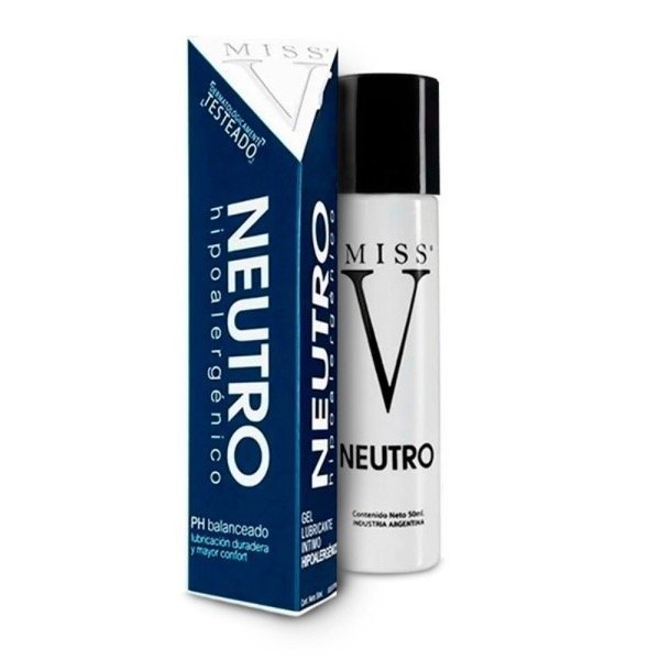 Producto - Gel Lubricante Miss V Neutro / Hipoalergénico y PH Balanceado