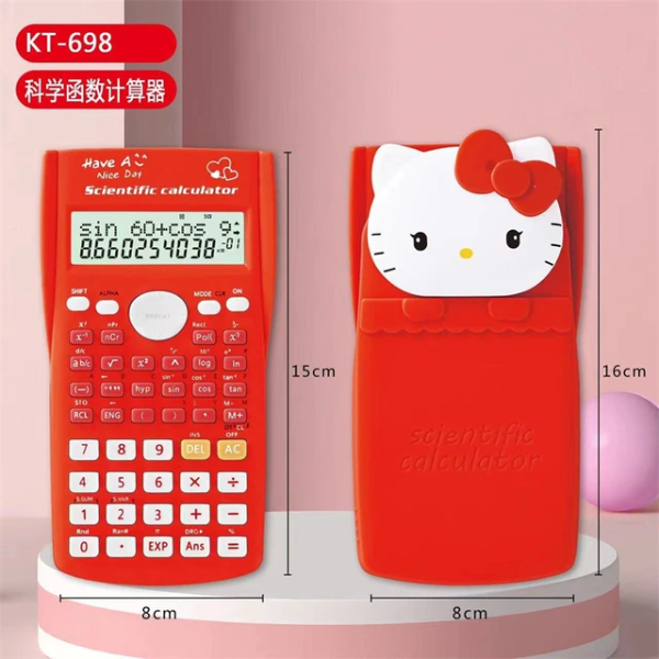 Producto - Calculadora cientifica Hello Kitty 16x8 cm