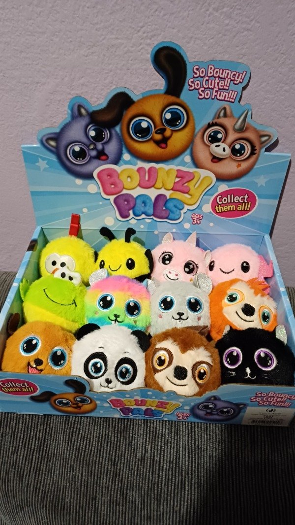 Producto - Pelotas saltarinas peluche animalitos