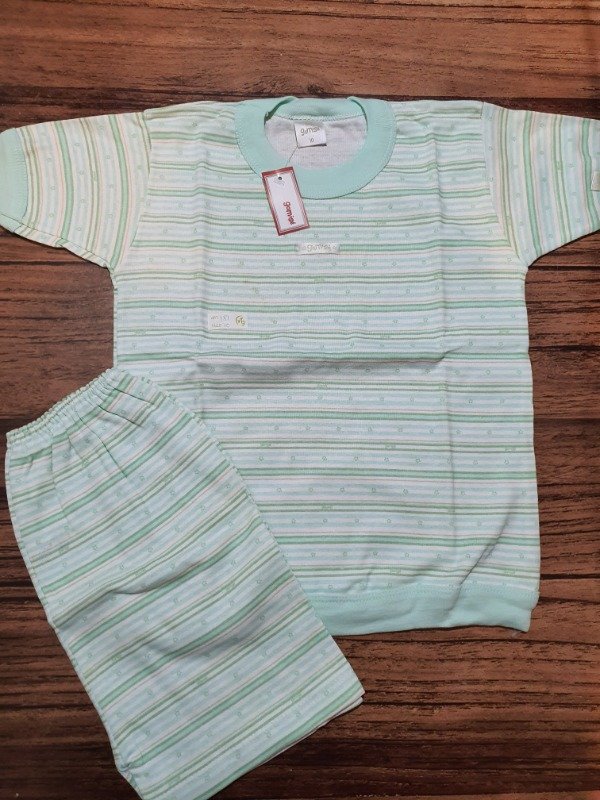 Producto - Conj pijama kids verde