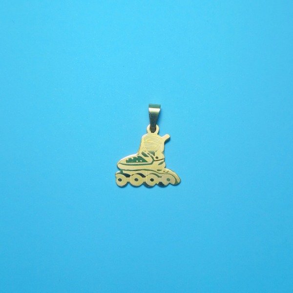 Producto - Dije Roller - Dorado