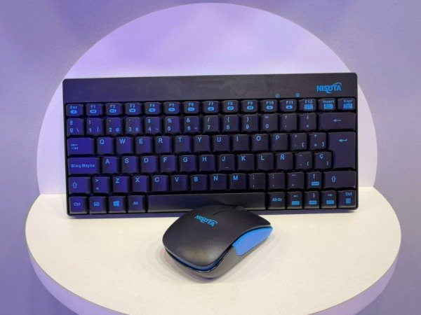 Producto - Combo teclado y mouse wireless mini