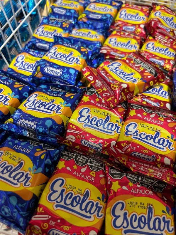 Producto - ALFAJOR ESCOLAR SURTIDO X10