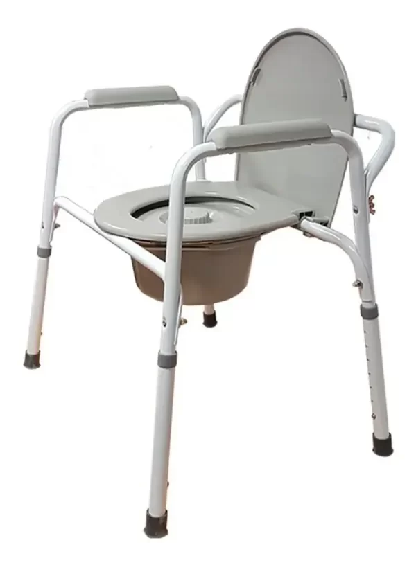 Producto - Inodoro Portátil con Apoya Brazos y Respaldo - 0