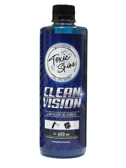 Producto - CLEAN VISION - Limpia Vidrios - 600ml + Gatillo TOXI SHINE