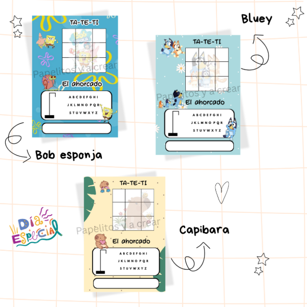 Producto - Ta-te-ti y Ahorcado - 4