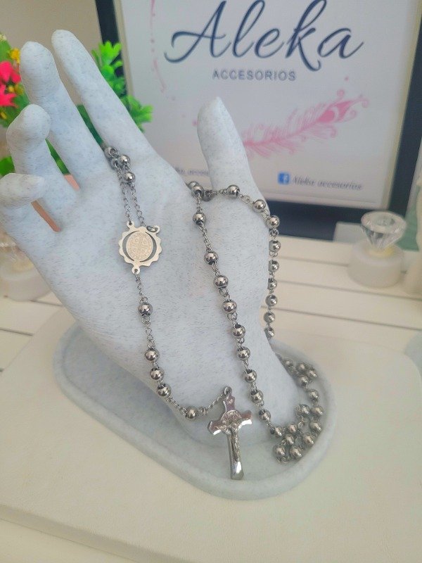 Producto - Rosario de acero quirúrgico - 3
