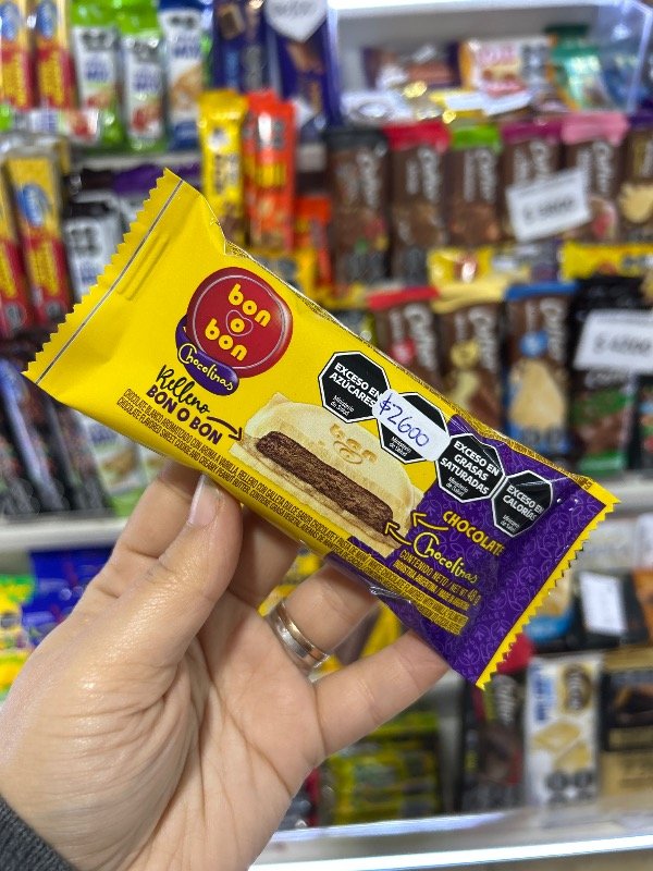 Producto - CHOCOLATE RELLENO CHOCOLINA Y BON O BON 48GR
