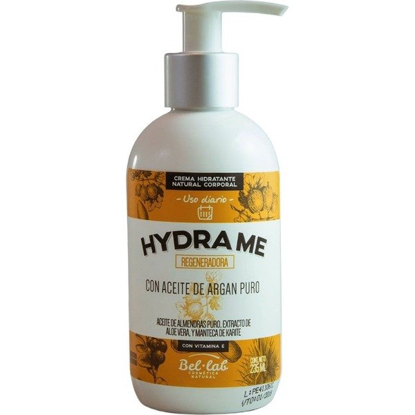 Producto - Crema Corporal  Hidratante Natural Uso Diario Hydra Me Sin Tacc Bel Lab 235ml