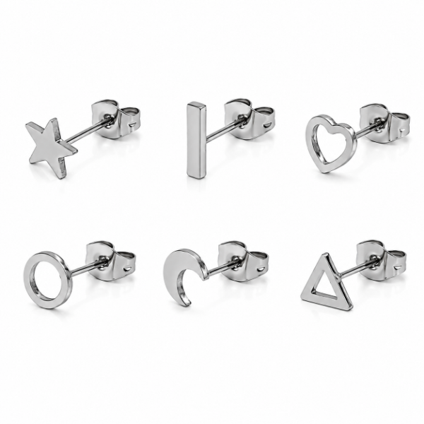 Producto - PACK MINIMALISTA PLATEADO - 6 UNIDADES