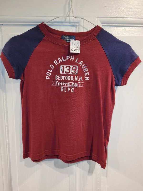 Producto - Remera POLO RALPH LAUREN bordeaux Talle 3 años - PRECIO: 11X