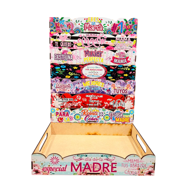 Producto - BANDEJA DIA DE LA MADRE 20X30