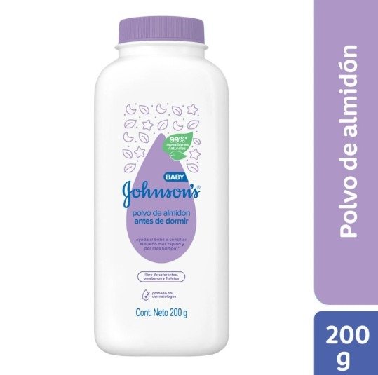 Producto - Polvo Fecula Johnson baby antes de dormir x 200 gr.