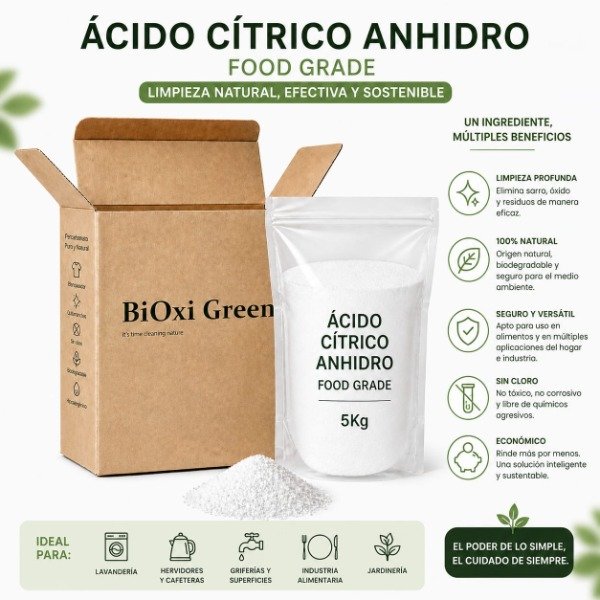 Producto - BAG IN BOX ÁCIDO CÍTRICO 5KG