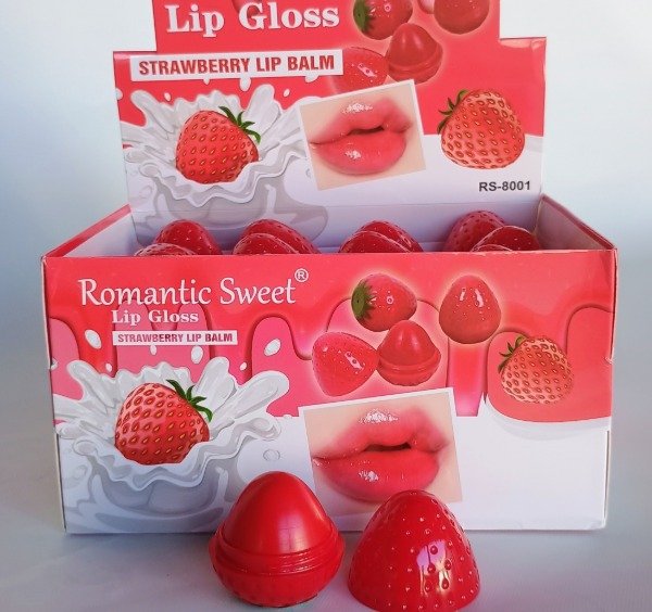 Producto - BÁLSAMO LIP GLOSS FRUTILLA ROMANTIC SWEET