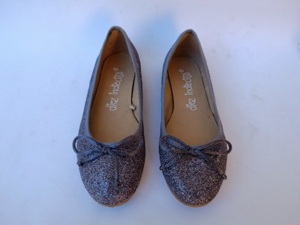 Producto - BALERINAS CON GLITTER MARCA DIEZ INDIECITOS TALLE 32