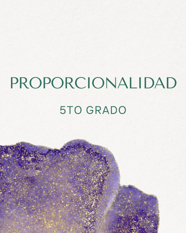 Producto - Proporcionalidad (5to Grado)