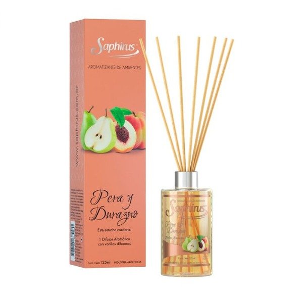 Producto - DIFUSOR SAPHIRUS X 125 ML  PERAS Y DURAZNO