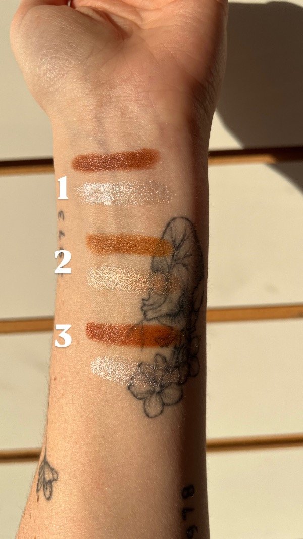 Producto - Contorno/bronzer + iluminador dúo - TEI - 1