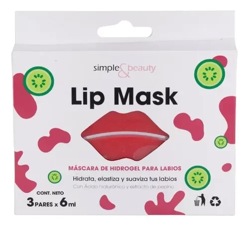 Producto - Lip Mask - SIMPLE AND BEAUTY
