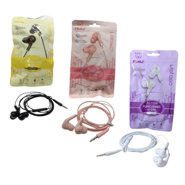 Producto - AURICULAR TIME EN BOLSITA AU-11016