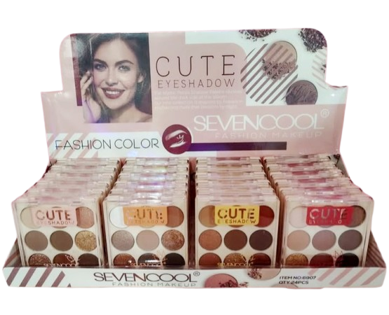 Producto - Sombra x 9 tonos Cute de Sevencool DNB 10/25