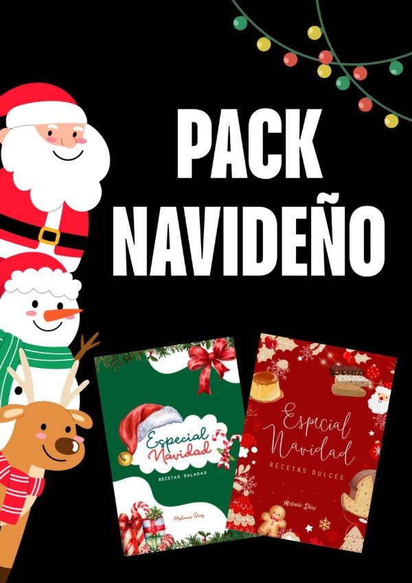 Producto - PACK NAVIDEÑO x2: ESPECIAL NAVIDAD - RECETAS DULCES Y SALADAS