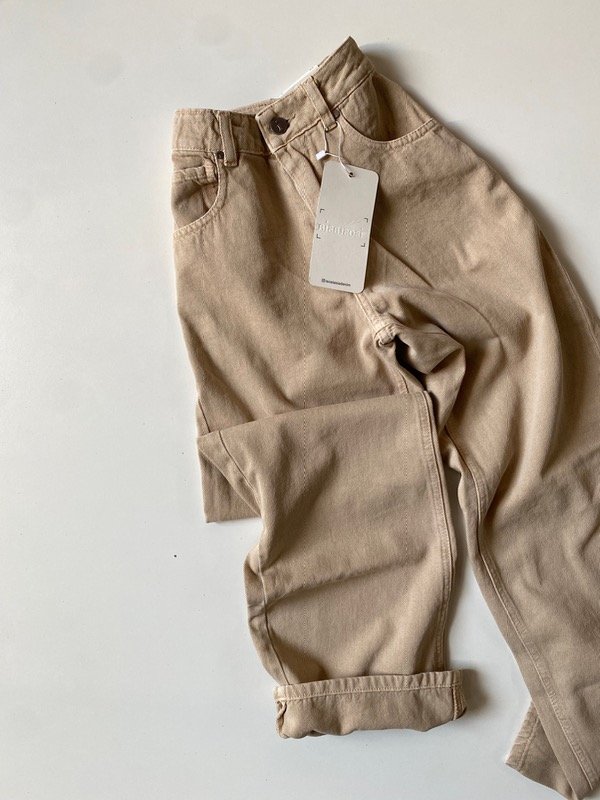 Producto - Jean rígido wide nude