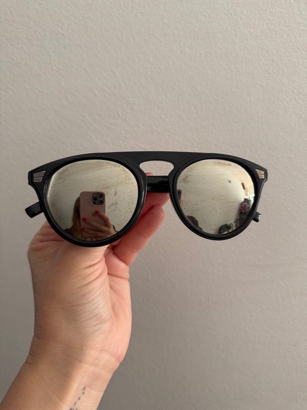 Producto - Lentes espejados plateados