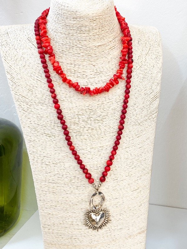 Producto - Collar coral estrellado
