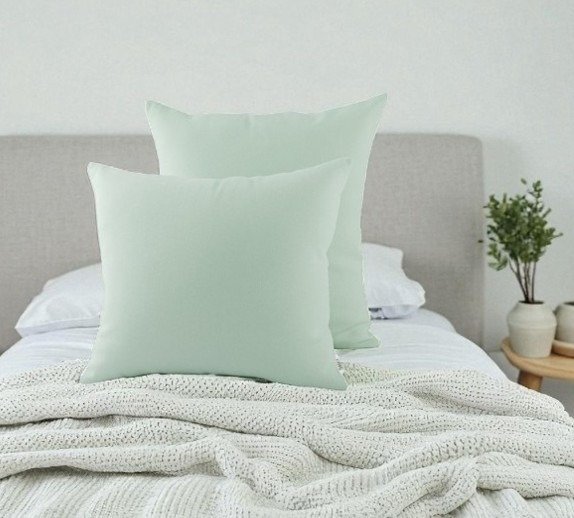 Producto - Set 2 Almohadones 40x40cm Verde A. - 0