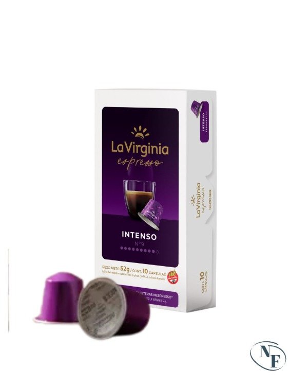 Producto - CÁPSULAS DE CAFE LA VIRGINIA INTENSO