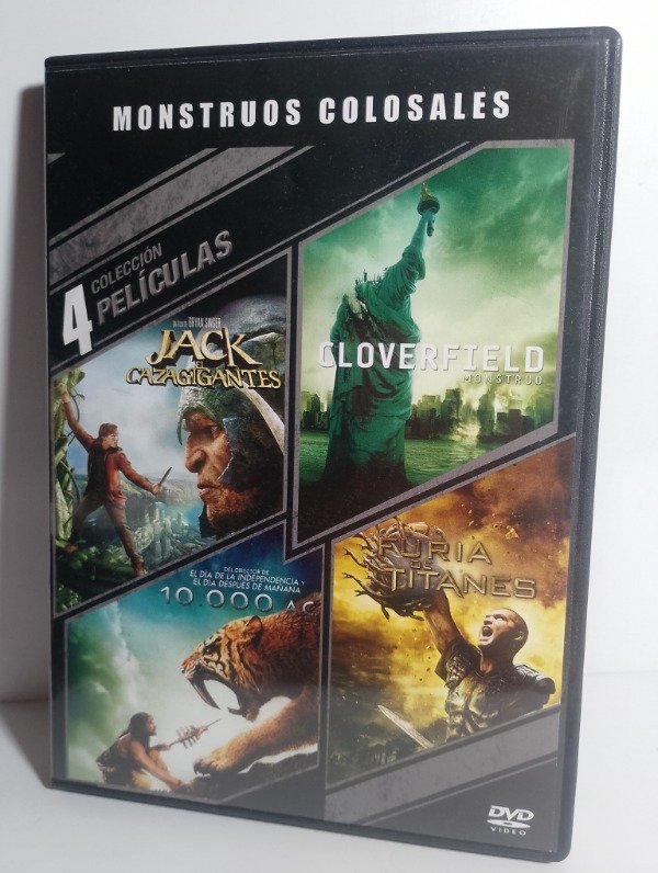 Producto - 4 en 1 - Monstruos Colosales - DVD (2) - 0