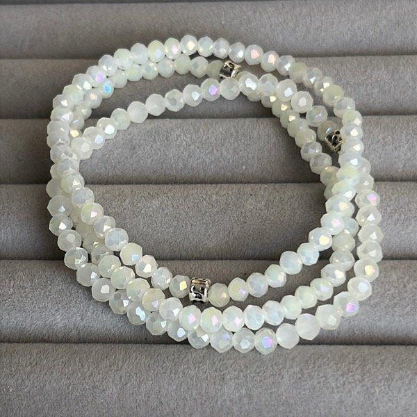 Producto - Pulseras Buganvilla Hielo (x3)