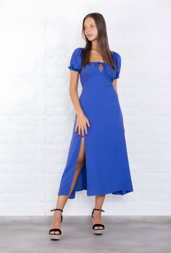 Producto - Vestido Agnes Liso Talles