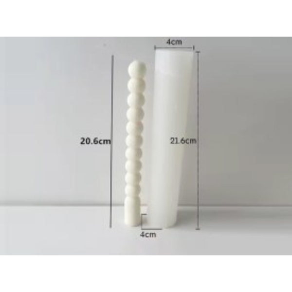 Producto - MOLDE SILICONA VELA ESFERAS BM3836