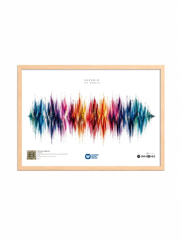 Producto - Waveforms - KASHIMIR - Led Zeppelin