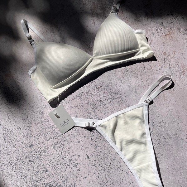 Producto - Conjunto triangulo soft Morley Blanco 737