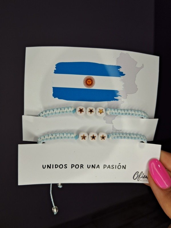 Producto - Pulseras Arg 3 estrellas